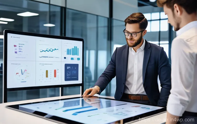 작업 자동화 도입 시 고려해야 할 윤리적 측면 - **Prompt 1: Collaborative Future Workplace**
    A bright, modern office space bathed in natural lig...