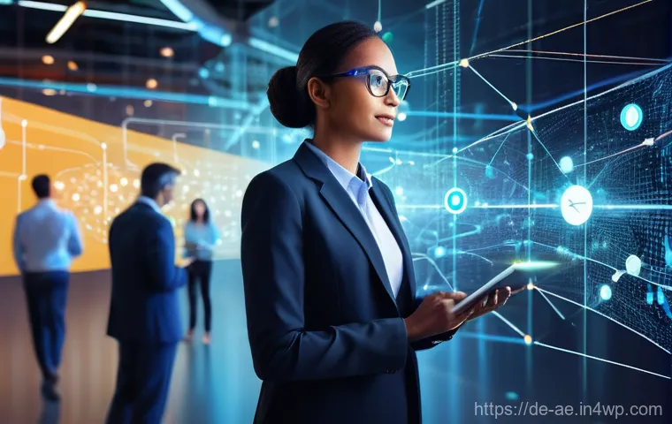 작업 자동화 도입을 위한 조직의 준비 단계 - **Prompt 1: "The Business Detective"**
A highly detailed, realistic corporate photograph featuri... 작업 자동화 도입을 위한 조직의 준비 단계 - **Prompt 1: "The Business Detective"**
A highly detailed, realistic corporate photograph featuri...