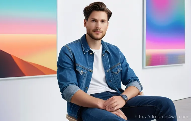 인간의 창의성과 자동화의 융합 - **Prompt:** A dynamic, mid-shot portrait of a modern digital artist, gender-neutral, in their late 2...