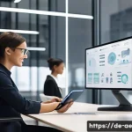 업무 자동화의 긍정적 효과와 부정적 효과 - **Prompt 1: Collaborative Future in a Modern Workspace**
    "A diverse group of five professionals,...